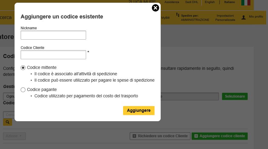 MODULO SDOGANAMENTO SCARICARE